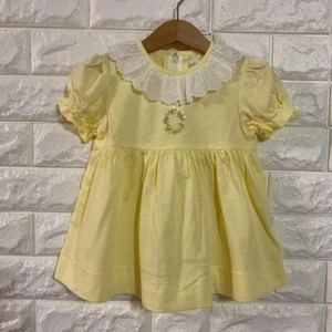 Baby Dior Setup Dress yellow cute shortsleeve Size 90 Unused - Picture 1 of 7