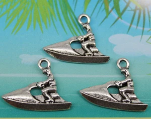 10/30pcs retro style Motor launch alloy charms pendant 18x24mm - Picture 1 of 4