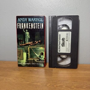 Andy Warhol Presents Frankenstein (VHS, 1992) Joe Dallesandro - Picture 1 of 3