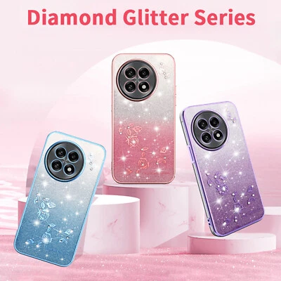 For OnePlus 13R, Luxury Bling Fashion Glitter Pattern Soft Clear Case Cover - Image 1 of 4