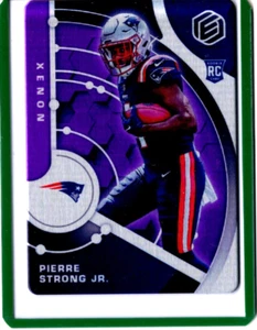 2022 Panini Elements Football Xenon Pierre Strong Jr. No. 117 Patriots #32/54 - Bild 1 von 2