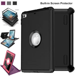 For iPad mini 5th 4 Case Heavy Duty Shockproof Clip Stand Cover Screen Protector - Picture 1 of 21
