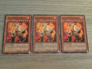 FOTB-EN013 Yugioh 3x Volcanic Hammerer (Mixed) - Picture 1 of 3