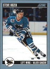 1992-93 Score Canadian Hockey Card #37 Steve Bozek