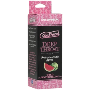 DEEP THROAT SPRAY ORAL SEX GOODHEAD, WATERMELON, BEST SELLER ORAL SPRAY. 2 OZ - Picture 1 of 2