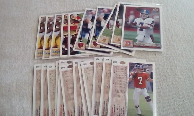 1992 Upper Deck Football Base set 200-299. Pick players/cards you need. - Image 1 of 4