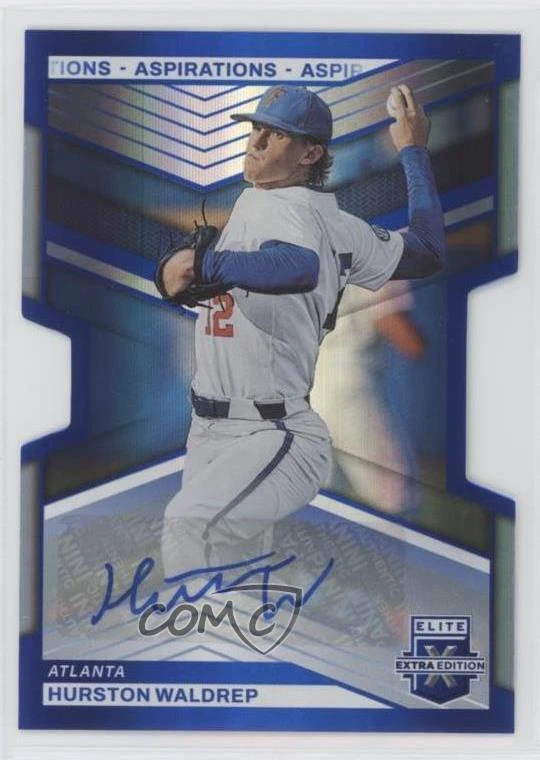 2023 Elite Extra Edition Aspirations Signatures Die-Cut /88 Hurston Waldrep Auto