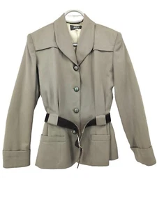 a.b.s California Women's Moss Green coat Size S. - Picture 1 of 9