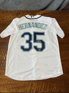 Teoscar Hernandez Signed Seattle Mariners Jersey PSA DNA Coa Autographed - Picture 1 of 6