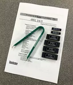 ☆ Lexicon 480L Reverb Final v4.1 GAL Eprom Firmware Upgrade Kit Classic Cart ☆ - Picture 1 of 1