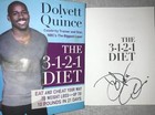 SIGNED Dolvett Quince Autographed Book The 3-1-2-1 Diet Biggest Loser 1st ED HC