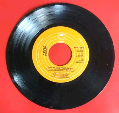 ABBA - EPC 5750 - THE NAME OF THE GAME / I WONDER (DEPARTURE)  1977 (301) - Image 1 of 3