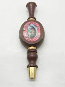 VINTAGE WOODCHUCK DRAFT CIDER HAND PUMP HANDLE - Picture 1 of 8