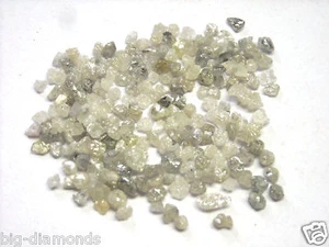 3.00 CARAT RAW UNCUT NATURAL WHITE ROUGH DIAMOND LOT 2.70-3.20 - Picture 1 of 1