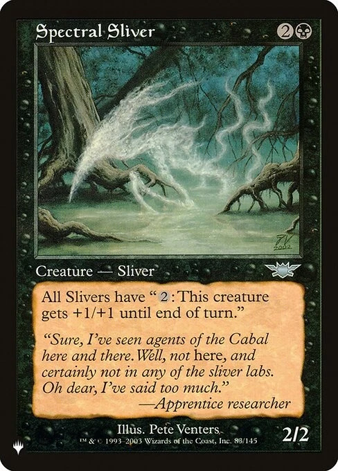 Spectral Sliver - The List Reprints - U - #83/145 - NM - Image 1 of 1