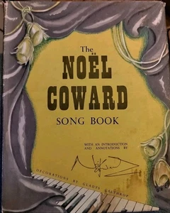 Der Noel Coward Liederbuch Einführung von Noel Coward Kunstwerk von G Calthrop 1953 - Bild 1 von 3