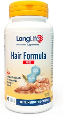 ® Hair Formula plus | Integratore Capelli Con MSM, Biotina, Vitamine, Minerali E - Immagine 1 di 4