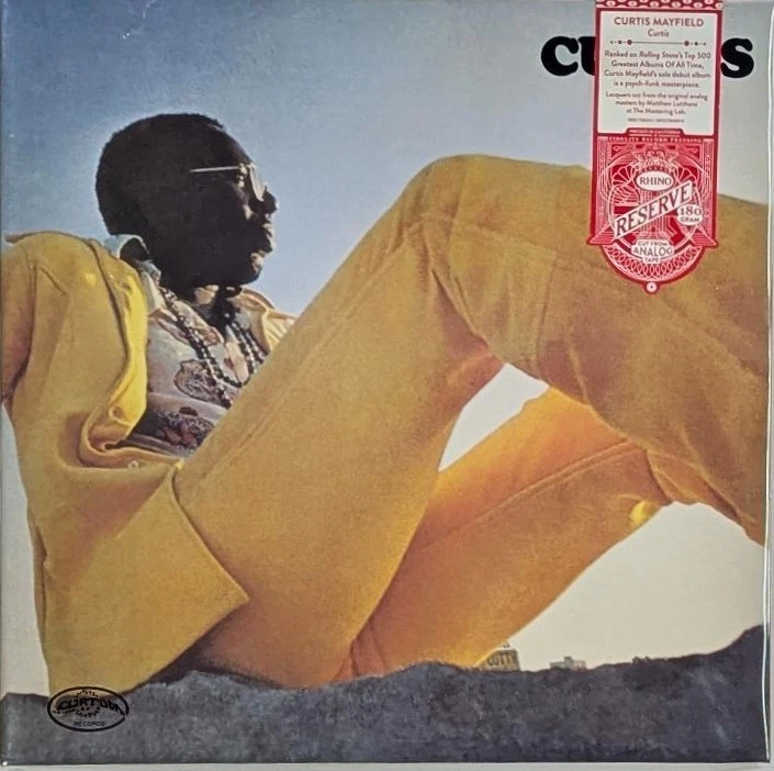 CURTIS MAYFIELD Curtis SEALED limited edition 180 Gram LP RSD - Image 1 of 1