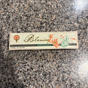 Vintage neue Vintage Blessing Mundharmonika im Originalkarton - Bild 1 von 7