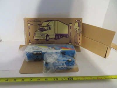 Ertl Collectibles WhiteGMC Cab with Trailer Dana Racing Joe Ruttman 1:64 MIB - Image 1 of 4