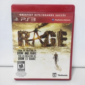 Rage [Greatest Hits] (Sony PlayStation 3, 2011) PS3 Complete  - Picture 1 of 4
