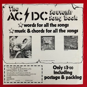 AC/DC Dirty Deeds Done Dirt Cheap First Press Original Promo Flyer 1976 - Picture 1 of 4