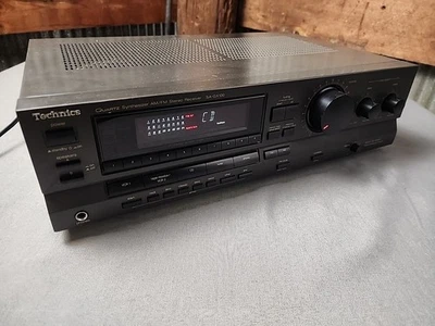Technics SA-GX100 AM/FM Stereo Reciever Tested/Works Phono/CD/VCR/Tape Input - Image 1 of 4