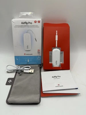 Twelve South AirFly Pro Wireless Bluetooth Transmitter Receiver In Box Pouch Foto 1 de 2