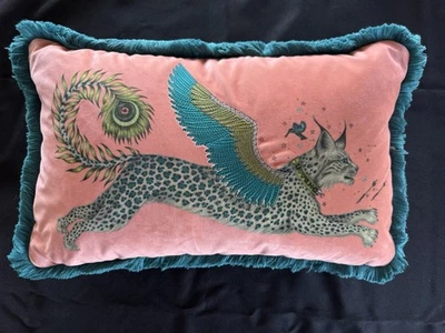 Almofada de veludo Emma Shipley lince  - Imagem 1 de 3
