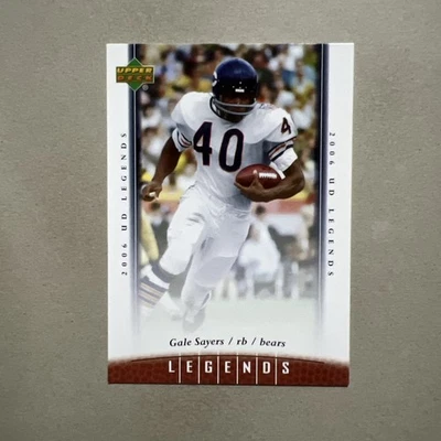 2006 UD Legends Chicago Bears Gale Sayers #16 - Image 1 of 3