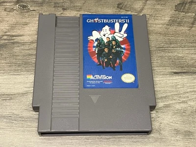 Ghostbusters II (Nintendo NES, 1990) Authentic! Cleaned & TESTED! **VGC** - Image 1 of 4