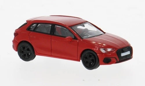 Brekina PCX870558 - 1/87 Audi A3 (8Y) Rosso - Nuovo - Immagine 1 di 1