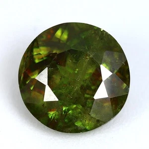 PIETRA PREZIOSA TITANIO SFENE CROMO CAMBIO COLORE NATURALE 2,60 CT CON SPEDIZIONE GRATUITA - Foto 1 di 2