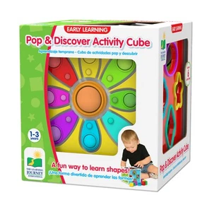 New - The Learning Journey Early Learning - Pop & Discover Activity Cube - Picture 1 of 6