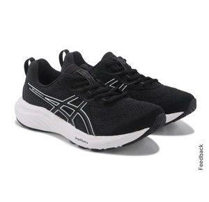 ASICS Gel-Contend 9 Running Shoe - women’s size 6 black and white - Picture 1 of 11