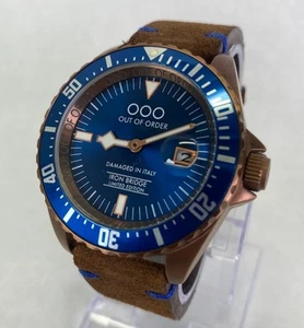 Out Of Order Iron Bridge Limited Edition 094/100 Royal Blue Automatic 44MM - Picture 1 of 7
