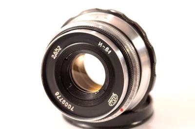 Unique Industar 61 With M42 Mount, Infinity 2.8/52mm USSR Zenit Serviced Lens - Image 1 of 4
