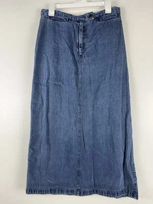 Maxi falda de mezclilla lavada Susan Bristol Lt para mujer talla 14 Hong Kong Foto 1 de 4