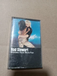 Rod Stewart Blondes Have More Fun Cassette Tape Small Faces Rock Pop - TESTED - Picture 1 of 4