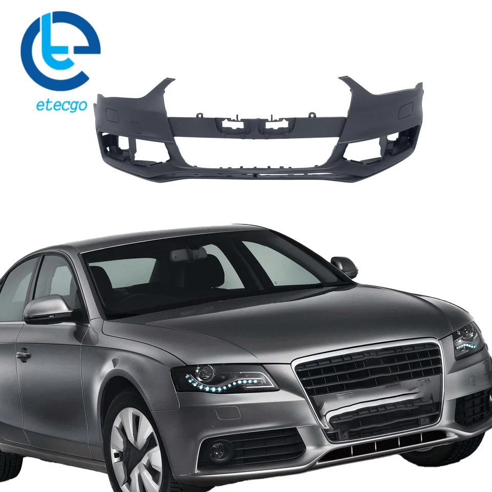 Front Bumper Cover Primed For Audi A4 S4 A4Quattro 2013 2014-2016 8K0807065EGRU Foto 1 de 4