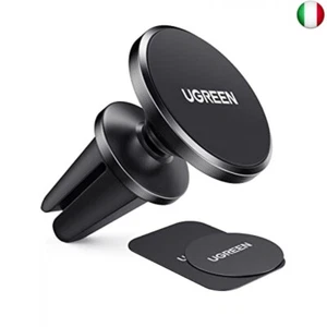 UGREEN Supporto Cellulare Auto Magnetico 360 Gradi in Alluminio, Porta - Foto 1 di 7