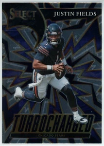 2021 Panini Select Justin Fields Turbocharged #TUR-4 Rookie RC Bears Steelers - Picture 1 of 2