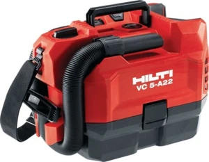 Herramienta desnuda HILTI VC 5-A22 recolección de polvo 21,6 V 330 W 3,5 L 35 l/s - Imagen 1 de 4