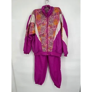 Westside Connection Tracksuit Set Vintage 90s Nylon Full Zip Jacket Medium - Picture 1 of 20