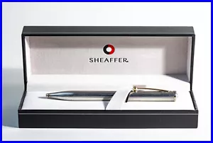 SHEAFFER Connaisseur Kugelschreiber in Silber 925 mit Nadelstreifen Design - Bild 1 von 9