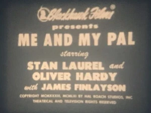 “Me And My Pal” (1933), Super 8mm Film, Laurel & Hardy, Puzzle Upstages Wedding - Picture 1 of 24