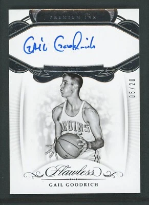 2018 GAIL GOODRICH 05/20 AUTO PANINI FLAWLESS COLLEGIATE PREMIUM INK AUTOGRAPHS - Image 1 of 2