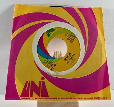 NEIL DIAMOND 45 RPM PLAY ME / PORCUPINE PIE - M- - Image 1 of 3