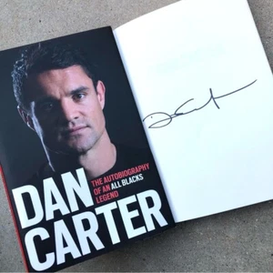 Dan Carter Signed 2015 Book Autobiography Of An All Blacks Legend Rugby HOFer! - Picture 1 of 7
