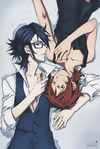 poster promo K Project anime Fantasista Doll Yata Misaki Fushimi Saruhiko Uzume - Picture 1 of 4